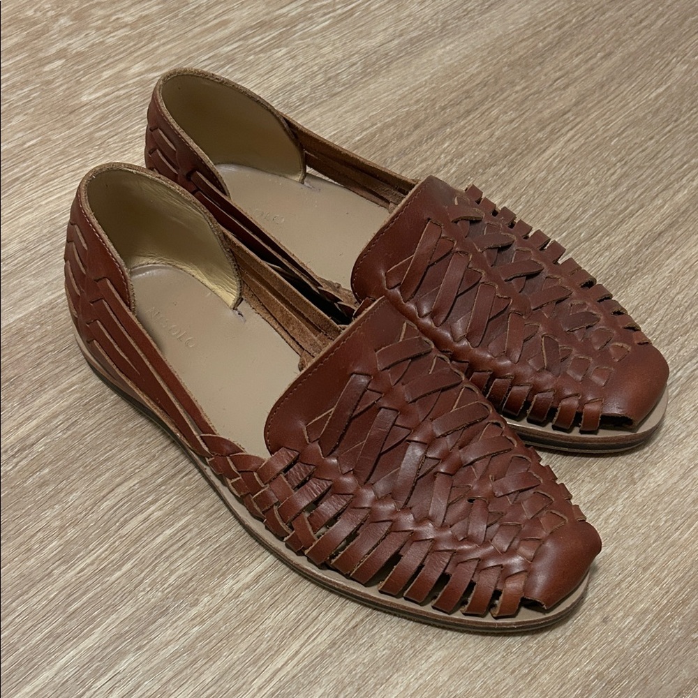 Women’s Nisolo Huarache Leather Sandals Sz 8